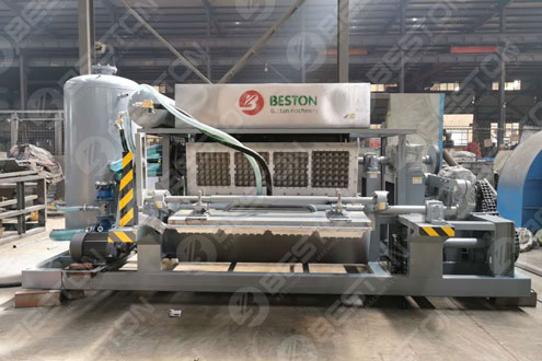 Beston Automatic Egg Tray Making Machine