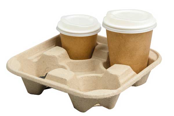 4 Pack Coffee Cup Tray