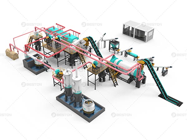 BST Fully Continuous Charcoal Making Machine