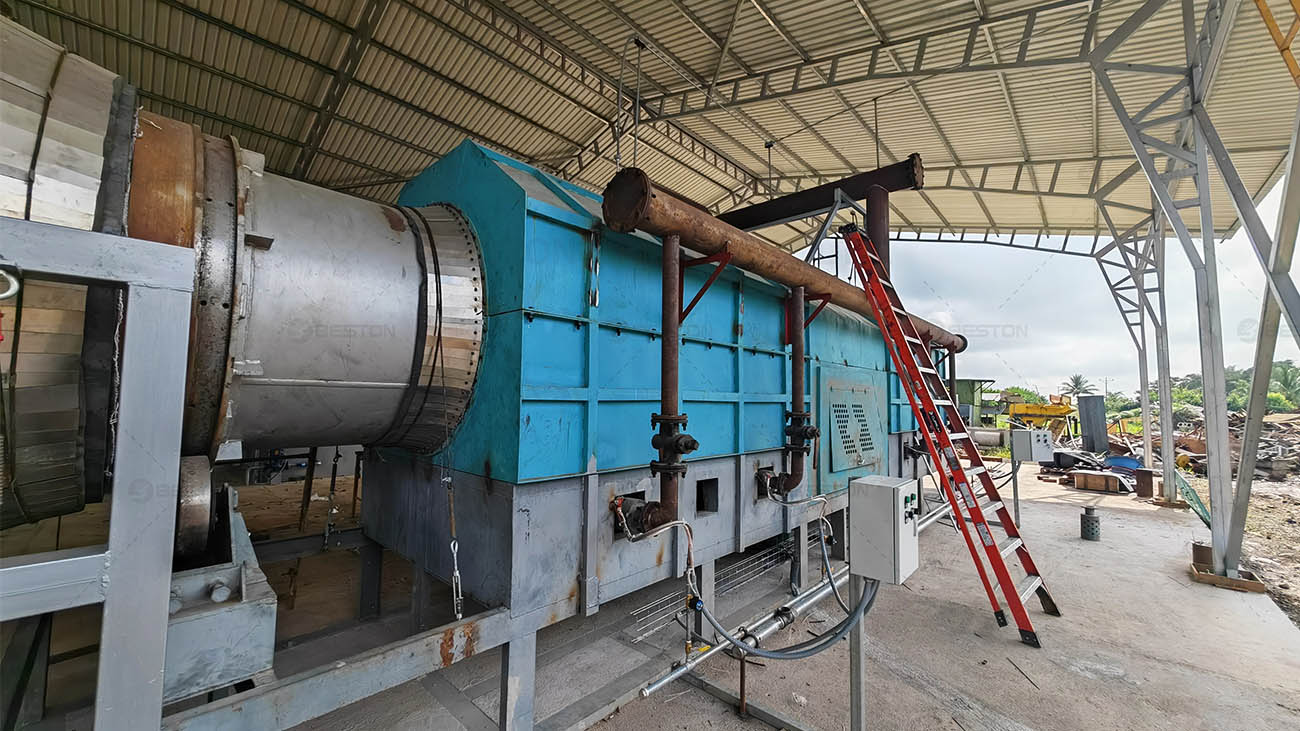BST-10 Coconut Shell Charcoal Machine